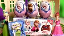 Disney FROZEN Surprise Eggs ♥ NEW ♥ Sisters Elsa Anna Royal Sisters Set ♥ Shopkins Surprise Basket