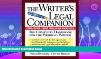FAVORITE BOOK  The Writer s Legal Companion: The Complete Handbook For The Working Writer, Third