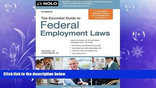 FAVORITE BOOK  Essential Guide to Federal Employment Laws