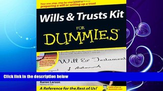 FULL ONLINE  Wills and Trusts Kit For Dummies