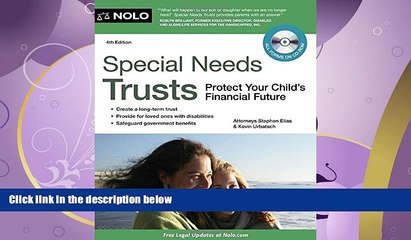 FAVORITE BOOK  Special Needs Trusts: Protect Your Child s Financial Future (Special Needs Trust: