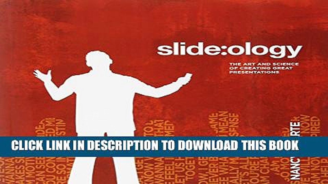 [PDF] slide:ology: The Art and Science of Creating Great Presentations Full Colection