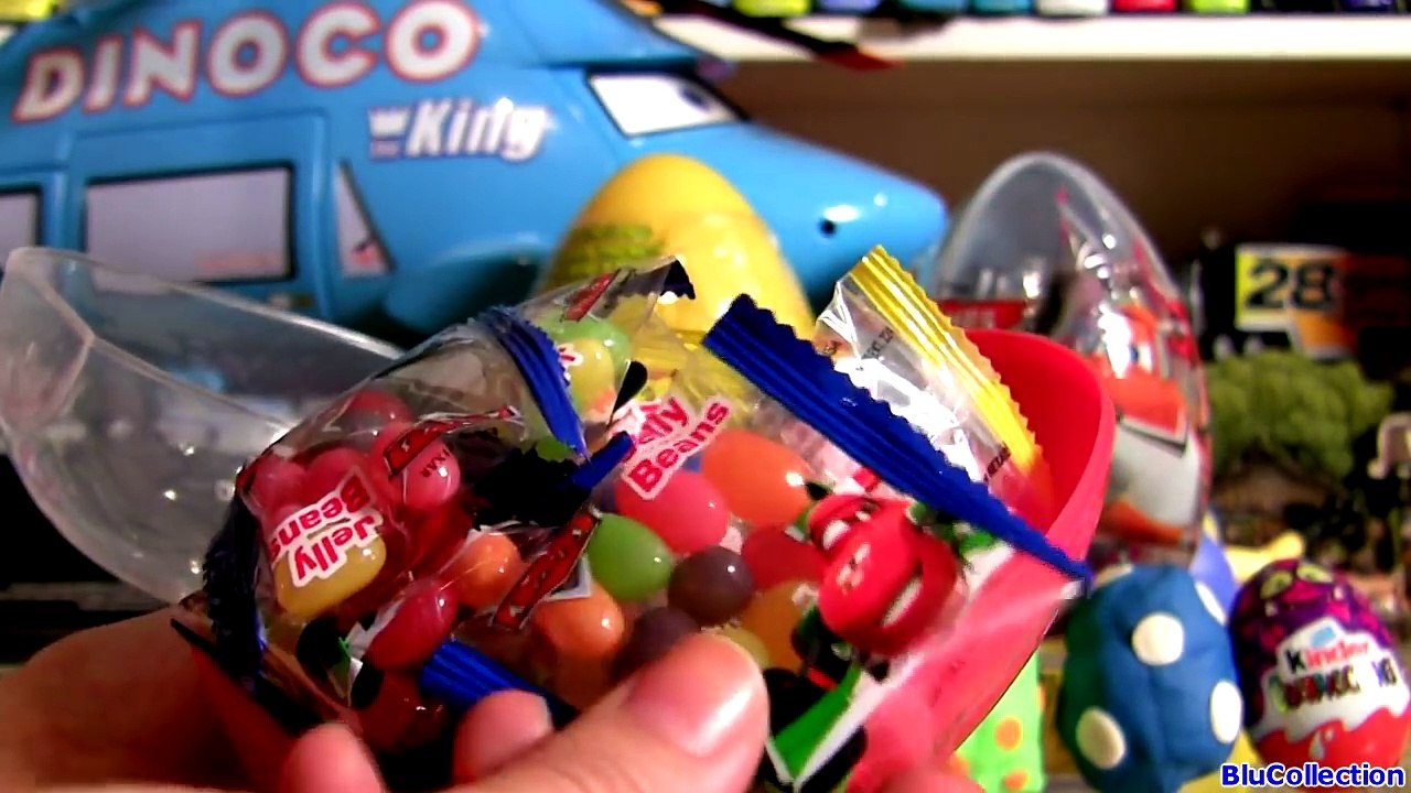 Play Doh Surprise Easter Giant Eggs Marvel the Avengers Disney Planes Pixar Cars Kinder Surprise