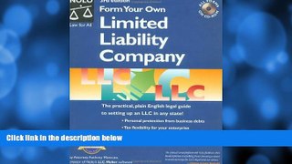 different   Form Your Own Limited Liability Company