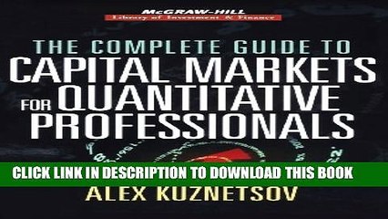 [PDF] The Complete Guide to Capital Markets for Quantitative Professionals (McGraw-Hill Library of