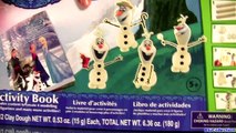 Surprise Clay Buddies OLAF Activity Book Disney Frozen Fever Snowgies Upside Down Olaf Play-Doh