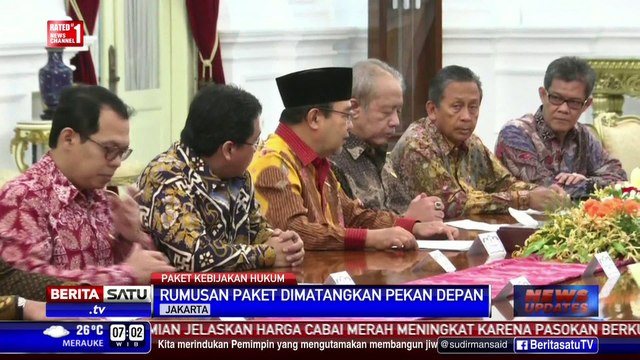 Paket Kebijakan Hukum Jilid I Fokus Tiga Hal
