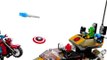LEGO Super Heroes Capitán América vs Hydra Juguete Para Niños
