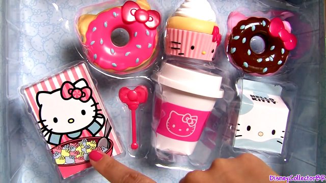 Play Doh Hello Kitty Donuts For Breakfast Play-Dough Beignets Doughnuts キャラクター練り切り ハローキティ