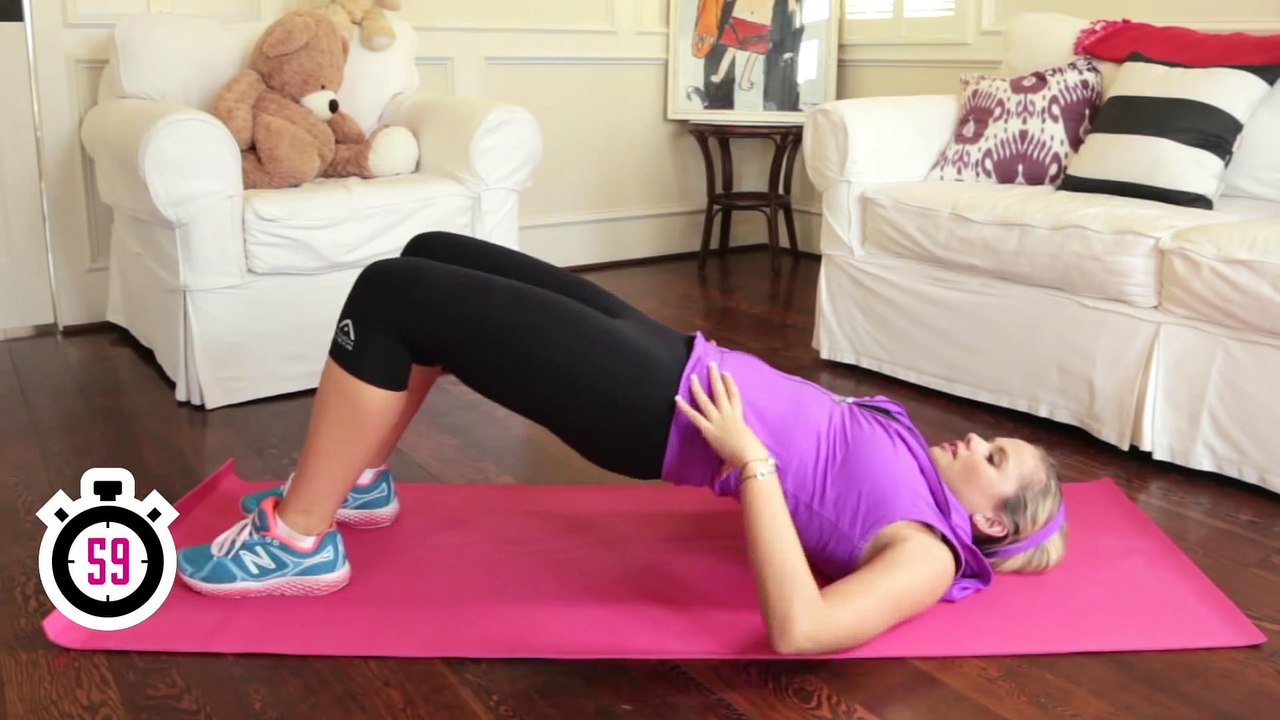 Alli Simpson 8 Minute Butt Workout - AwesomeFITNESS