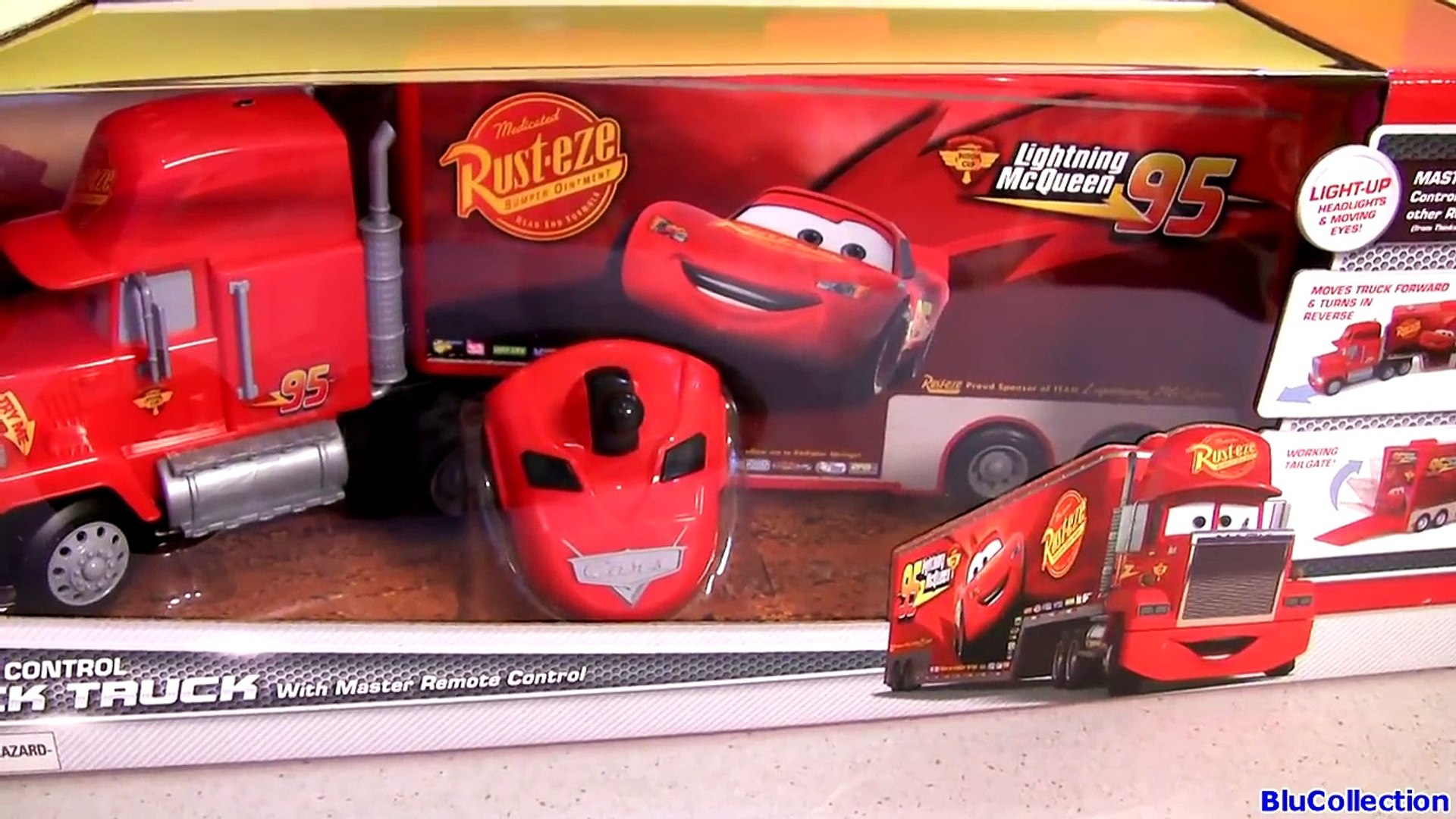 NEW Mack Truck Hauler Master Remote Control new from DisneyPixarCars  U-Command McQueen RC, image size:1920x1080
