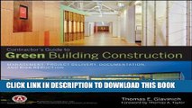 [PDF] Contractors Guide to Green Building Construction: Management, Project Delivery,