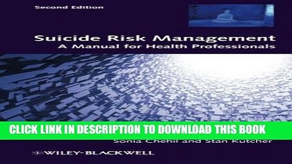 [PDF] Suicide Risk Management: A Manual for Health Professionals Popular Online