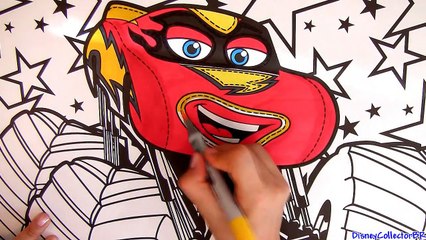 Copic Markers Cars Toon Monster Truck Mcqueen Disney Pixar drawing painting