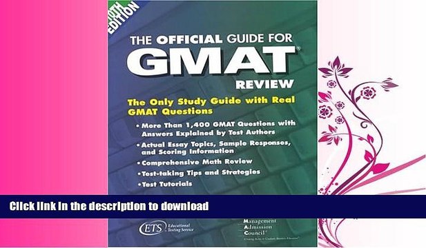 READ BOOK The Official Guide for GMAT Review, 10th Edition PDF ONLINE
