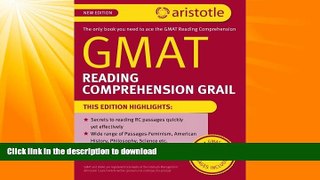 FAVORITE BOOK  GMAT Reading Comprehension Grail FULL ONLINE
