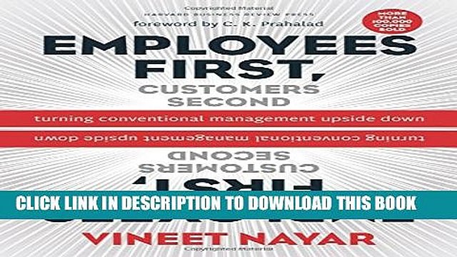 [PDF] Employees First, Customers Second: Turning Conventional Management Upside Down Popular