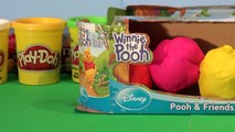 Play Doh Surprise Eggs , 4 Surprise Eggs with your Favorite Winnie The Pooh Characters inside