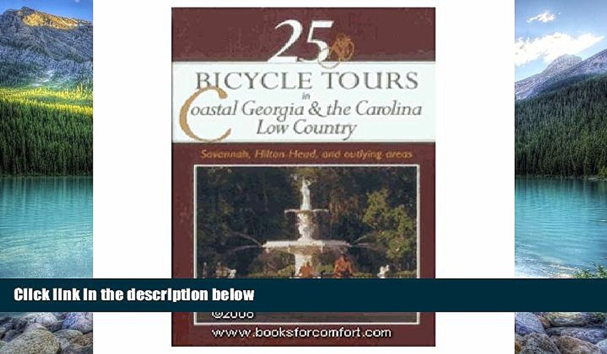 Big Deals  25 Bicycle Tours in Coastal Georgia   the Carolina Low Country: Savannah, Hilton Head,
