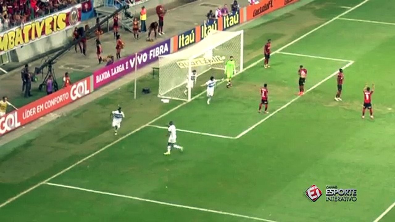 Melhores Momentos - Gol de Vitória 0 x 1 Grêmio - Campeonato Brasileiro (05-10-16)