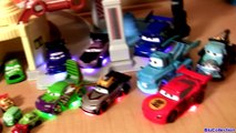 CARS Micro Drifters Racing Light-Up Tuners Tokyo Mater Wheelies Radiator Springs Playset Wheelie Car