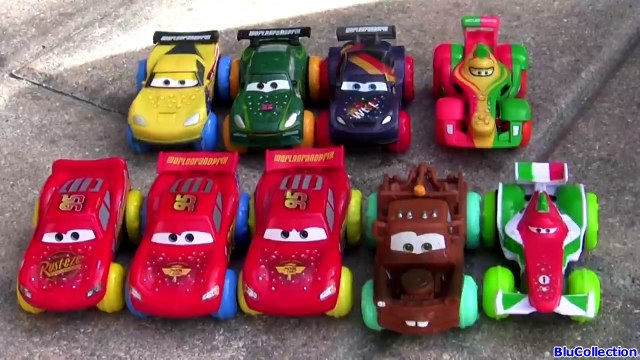 Cookie Monster Pool Party Rip Clutchgoneski Racing Lightning McQueen Underwater Hydro Wheels Nemo