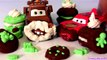 PlayDoh Mater Pranks Lightning McQueen Eating Cookies from Santa Disney Pixar Cars Christmas Prank