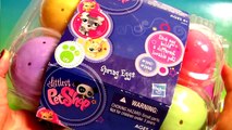 Easter Eggs Toy Surprise Littlest Pet Shop 6-pack LPS Huevos Sorpresa Unboxing by DisneyCollector