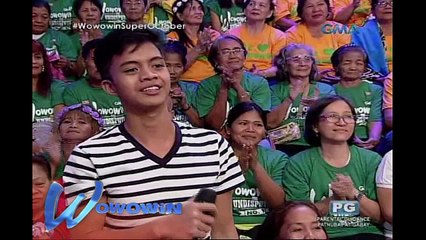 Wowowin: Self-supporting vocalist, tuloy ang pag-aaral para sa magulang na pumanaw