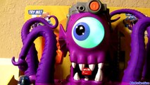 Octopus Eats Pocoyo and Cars Lightning McQueen Sea Monster Kraken Vs. DisneyPixarCars Baby Toys