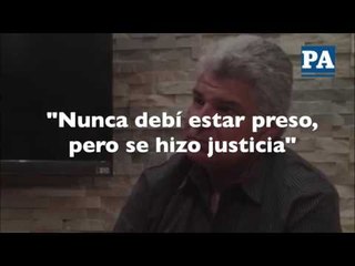 Declaraciónes de Mulino tras salir de la cárcel