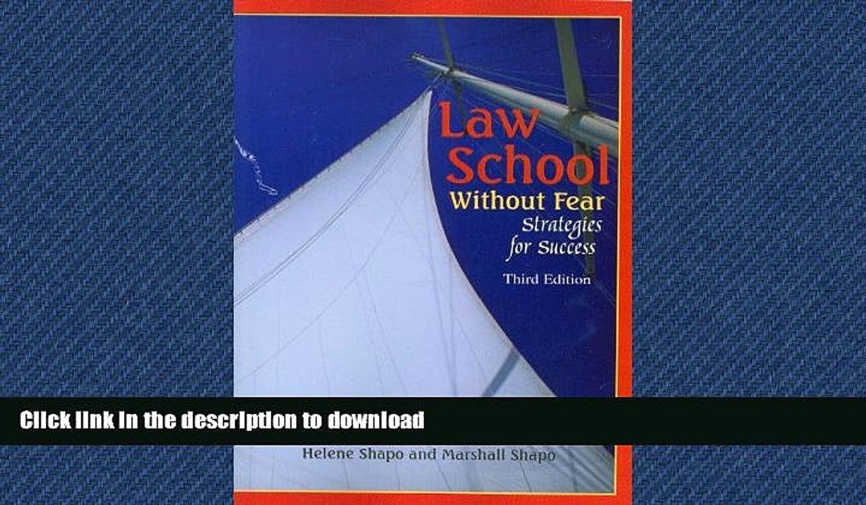 READ ONLINE Law School Without Fear: Strategies for Success (Career Guides) READ NOW PDF ONLINE