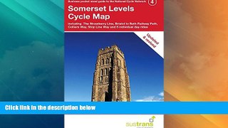 Big Deals  Somerset Levels Cycle Map: Including the Strawberry Line, Bristol to Bath Railway Path,