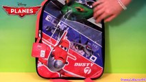 Disney Planes Toys Backpack Dusty, Ripslinger, Bravo and Echo Pixar Cars review by Disneycollector