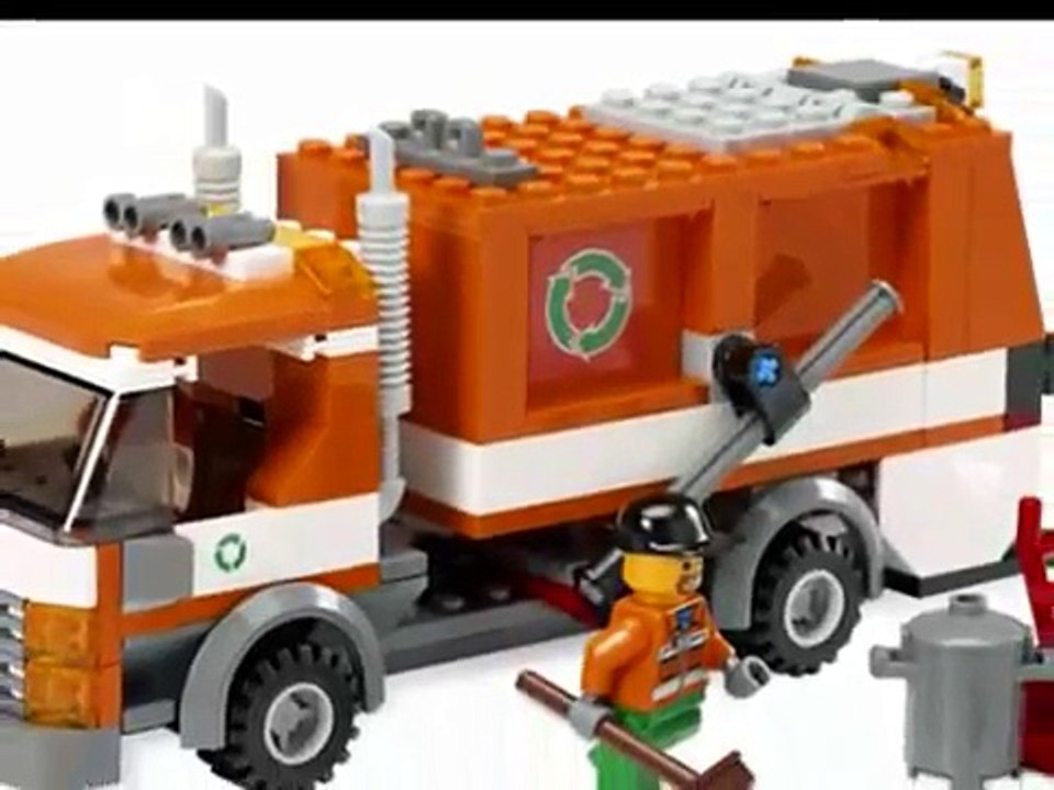LEGO City Recycling Truck, Lego Garbage Truck, Lego Toys For Kids