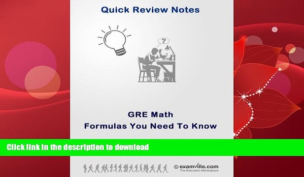 FAVORITE BOOK General GRE: Math Formulas You Need (Quick Review Notes) PDF ONLINE