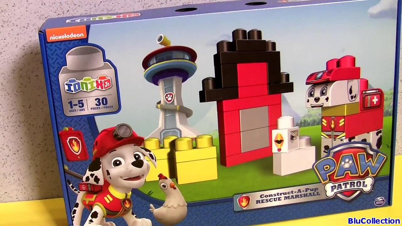 Paw Patrol Rescue Marshall Blocks Nickelodeon Lego Duplo Numbers 123 FASHEMS Surprise Baby Toys