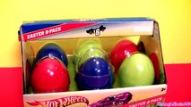 Hot Wheels Easter Egg Cars Surprise Diecasts Holiday Edition 6-Pack car-toys