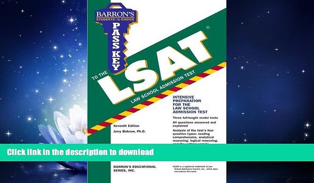READ BOOK Pass Key to the LSAT (Barron s Pass Key to the LSAT) FULL ONLINE