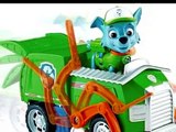 Paw Patrol La Pat Patrouille Rocky Camion de Recyclage Figurine Jouet Pour Les Enfants