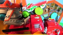 Pixar Cars Lightning McQueen Hydro Wheels with Mack Mater and Red from Radiator Springs