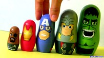 Marvel the Avengers Stacking Cups Disney Nesting Toys Surprise Hulk, Nick Fury, Iron Man Baby Toys