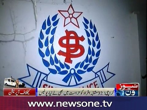 Karachi: 2 accused, 35 suspects arrested in police operation