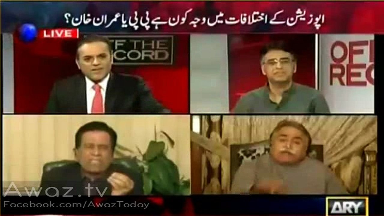 Imran Khan chor ko chor kehta hai shaid isi liye Pakistan ki awaam usay itna pasand kerti hai - Asad Umer made Chandio and Saleem Bukhari speechless