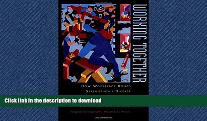 READ THE NEW BOOK Working Together: How Workplace Bonds Strengthen a Diverse Democracy READ NOW