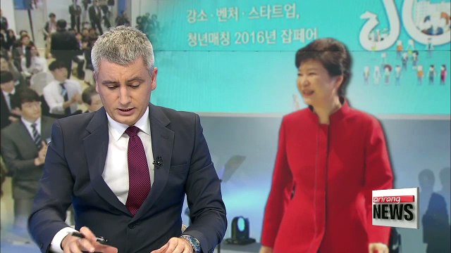 President Park pledges full support for youth job creation