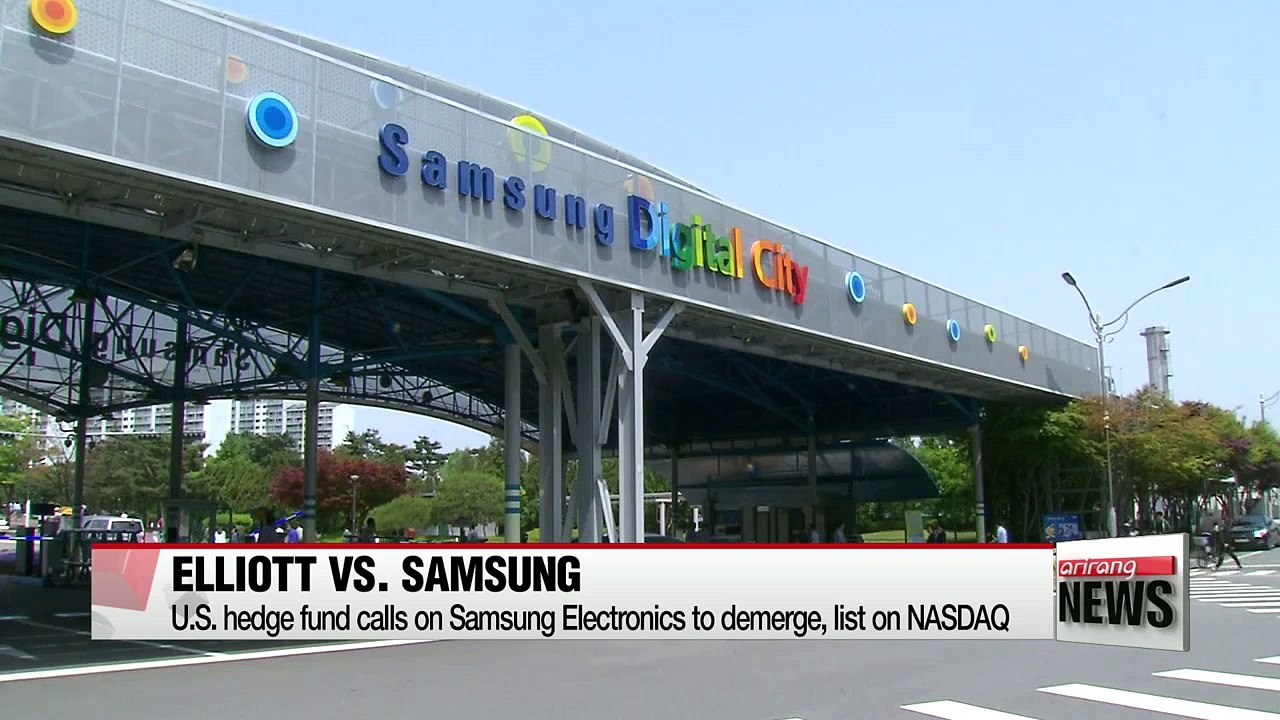 U.S. hedge fund calls on Samsung Electronics to demerge, list on NASDAQ