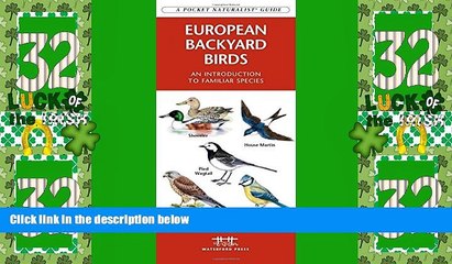 Must Have PDF  European Backyard Birds: A Folding Pocket Guide to Familiar Species (Pocket