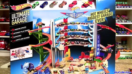 Giant Hot Wheels Ultimate Garage Playset with Disney Pixar Cars Cars2 Mater Shark Attack