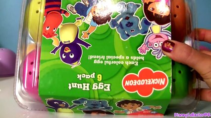 Nickelodeon Surprise Eggs Diego Backyardigans Blues Clues Dora the Explorer Go,Diego,Go!